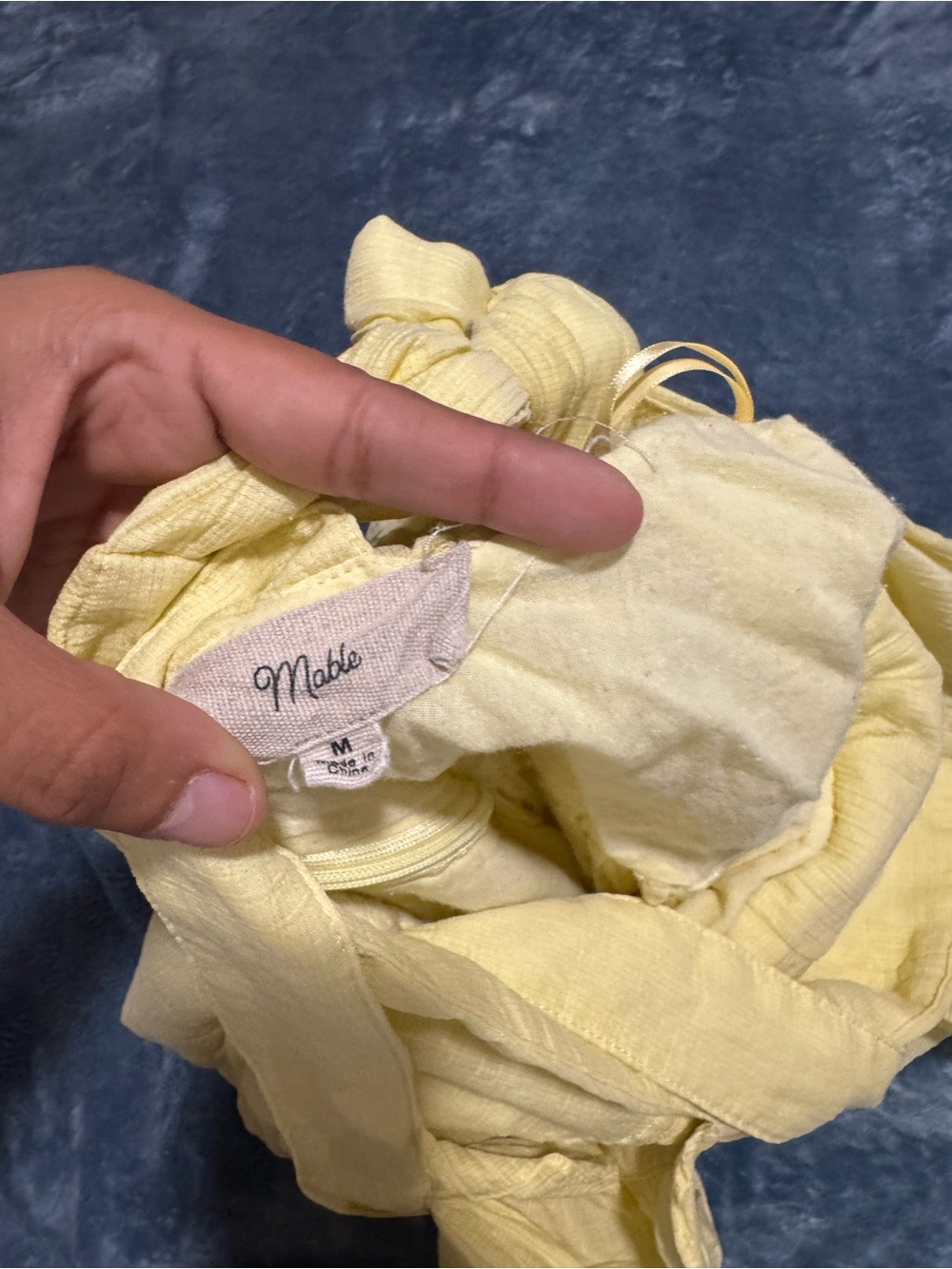Sunny Yellow Ruffle Strap Mini Dress - Picture 3 of 5